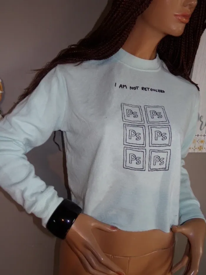 Pull bleu clair - photo numéro 3