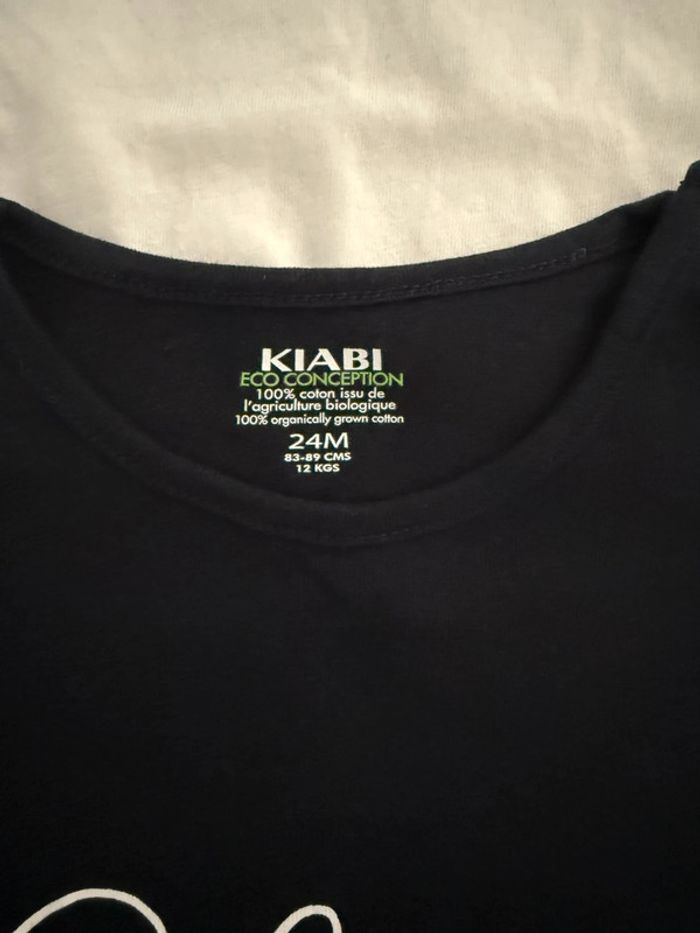 Lot 3 t-shirt ML Kiabi 24 mois - photo numéro 3
