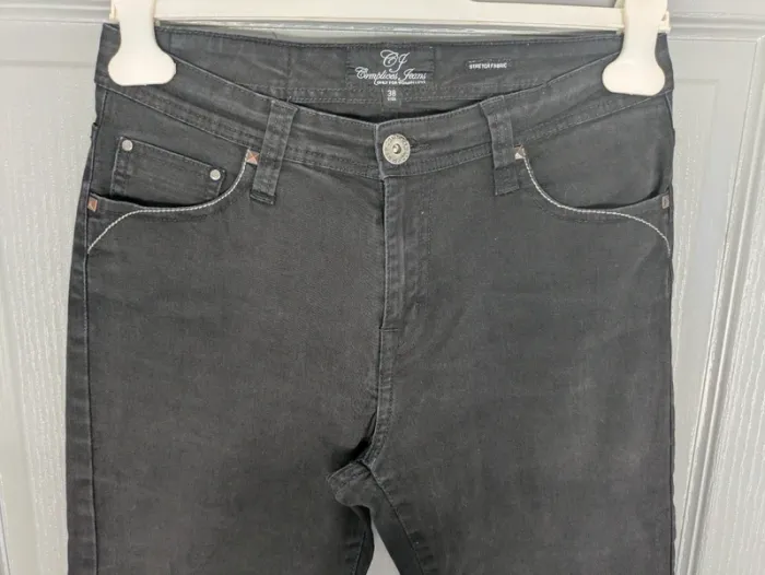 Pantalon en toile noir taille 38 complices jeans - photo numéro 2