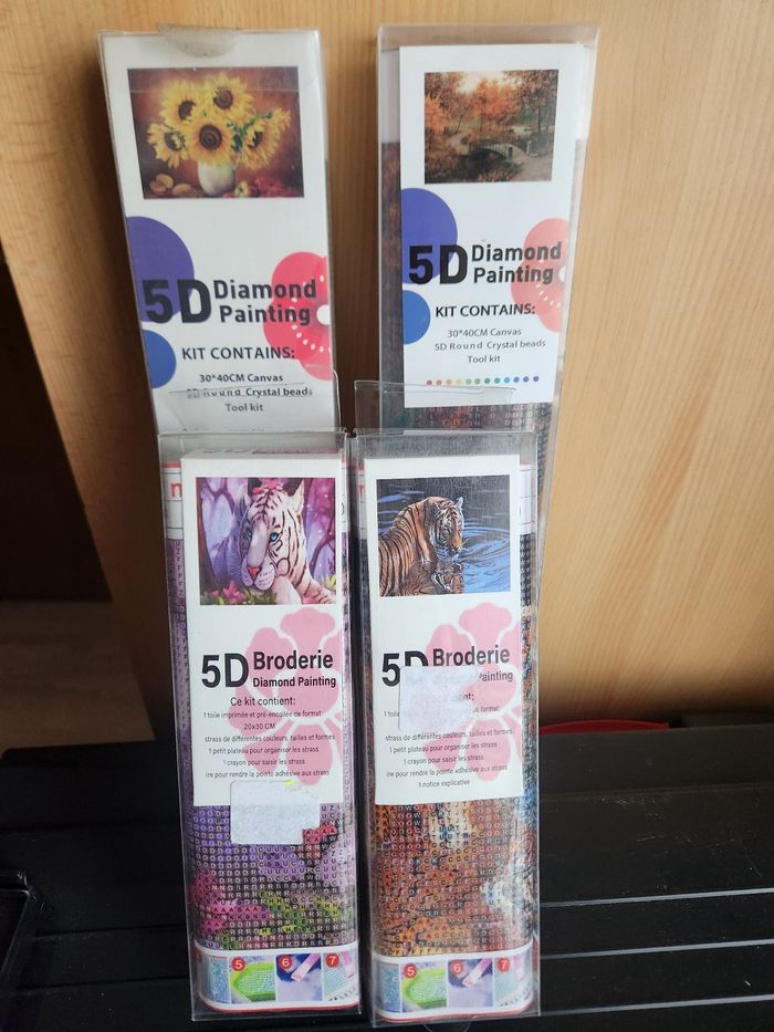 Lot Diamond painting