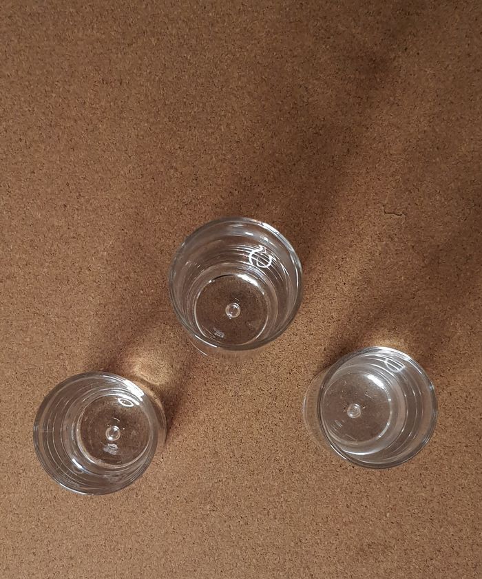 Ensemble de 3 verres à shooter - photo numéro 3