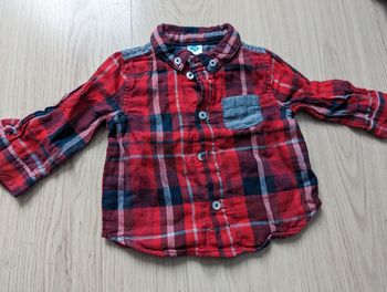 Chemise à carreaux