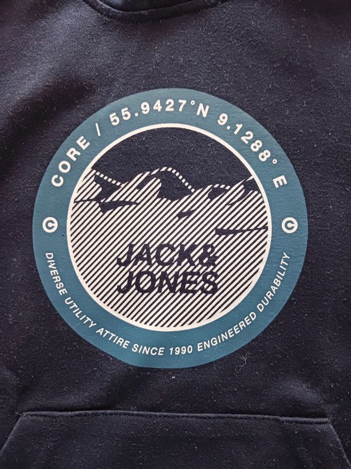 Sweat à capuche Jack et Jones garçon - photo numéro 2