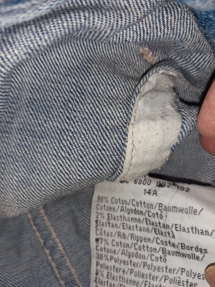 Veste en jeans fille - photo numéro 4