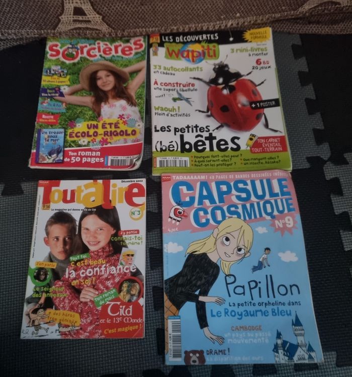 Lot diverse magazines enfants - photo numéro 1