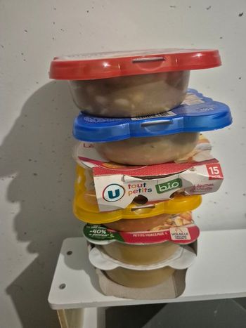 Repas préparé pour enfant 