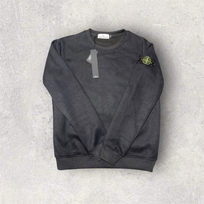 Pull stone island M en noir - photo numéro 2