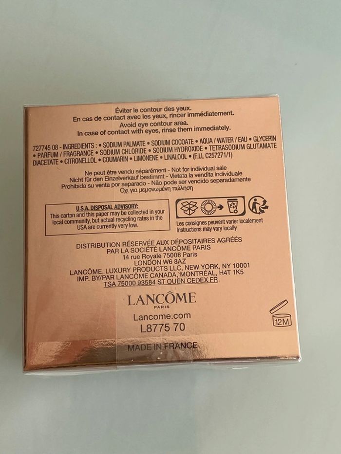 Savon Lancôme neuf sous blister - photo numéro 3