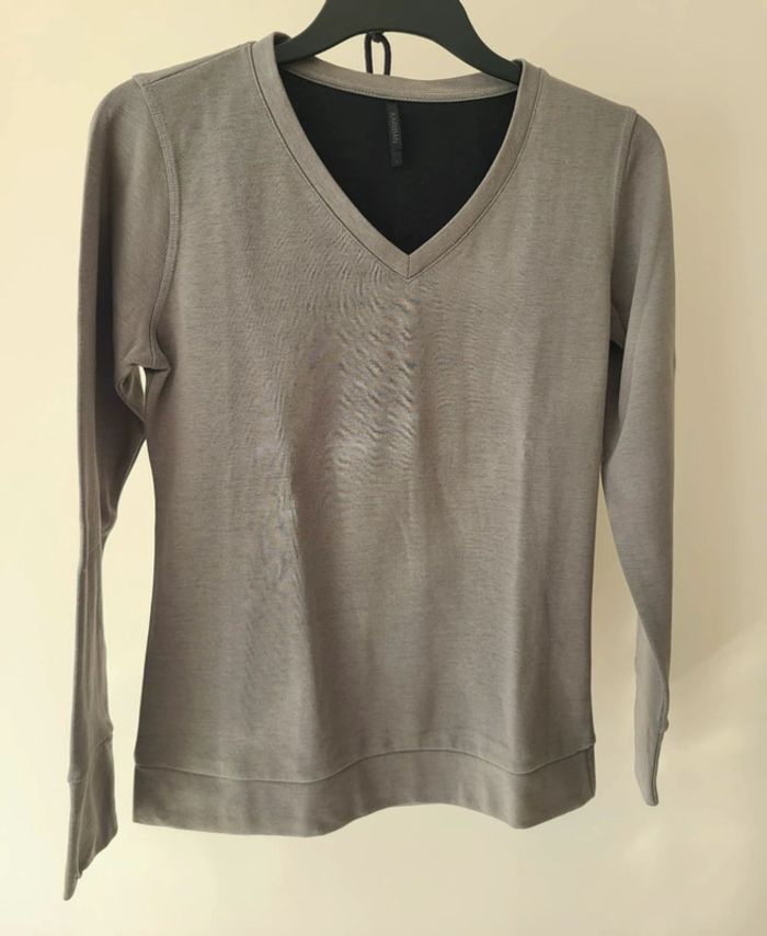 Sweat en col V • Kariban • taille L