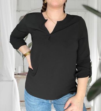 Blouse noire Vero Moda taille S très bon état