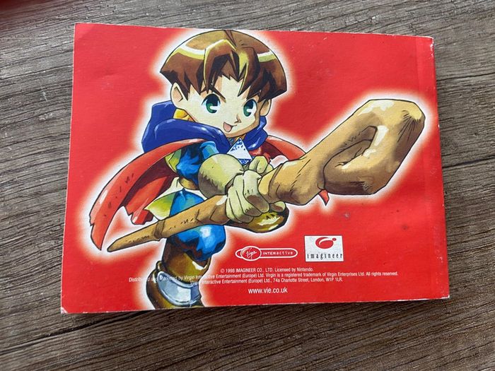 Notice holy magic century gameboy color - photo numéro 2