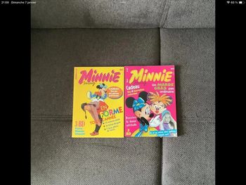 Bd Minnie mag vintage ( 3 e le lot des 2 livres)