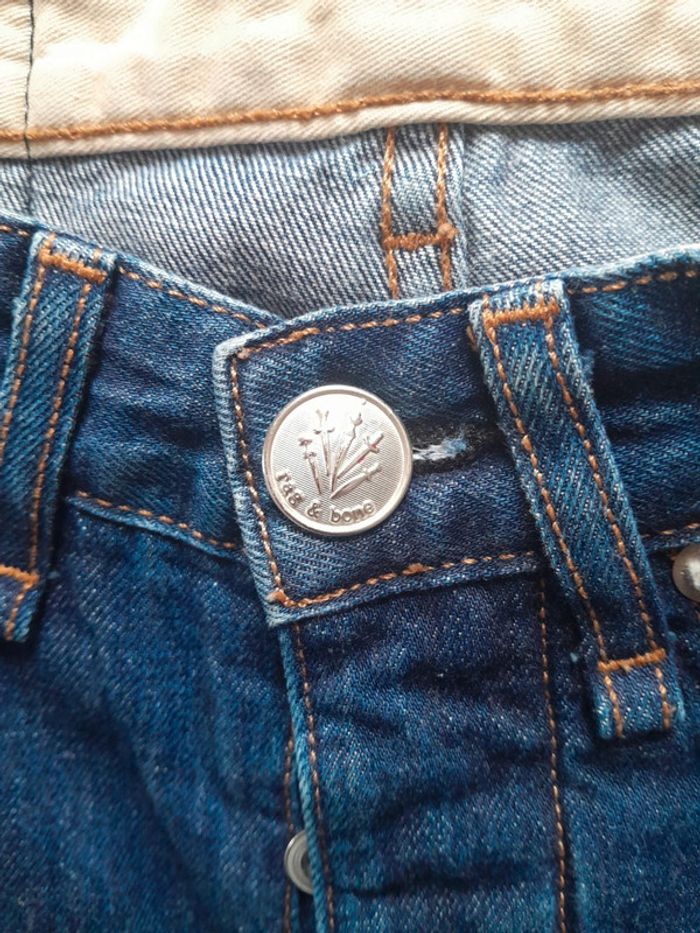 Jean Rag. & Bone new york taille haute boyfriend - photo numéro 6
