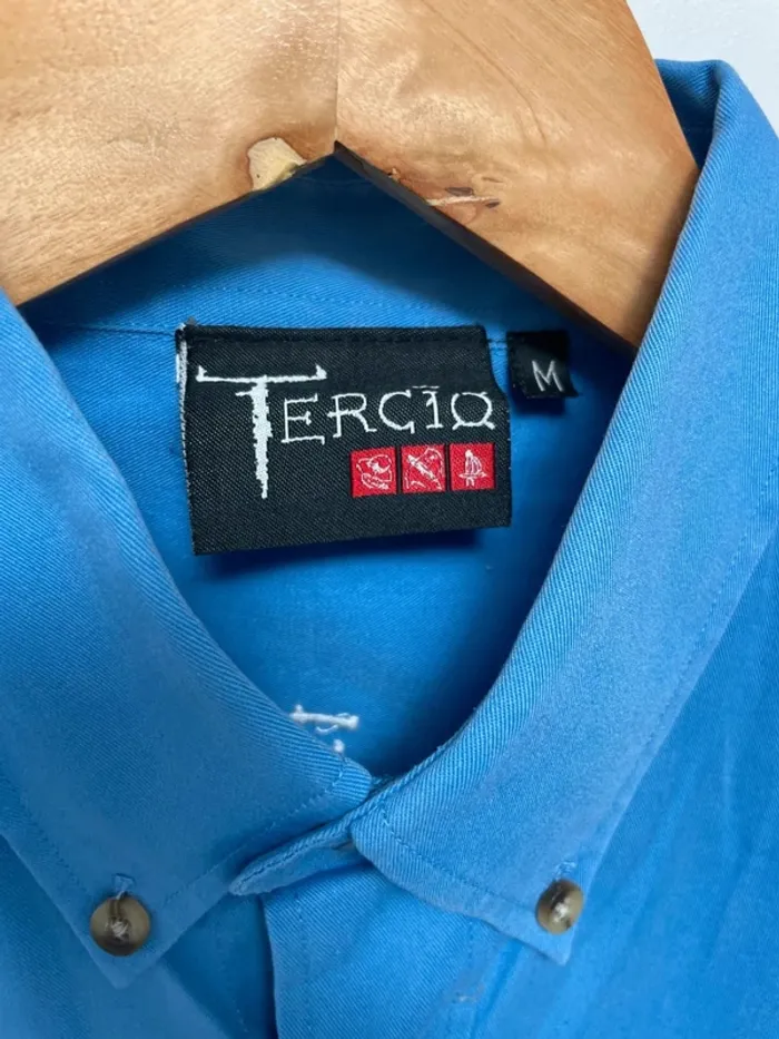 Blue shirt Tercio mens size L - photo numéro 3