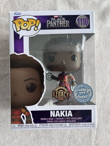Funko pop nakia black panther édition spéciale 1110