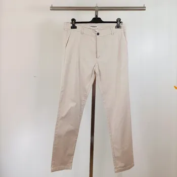 Pantalon beige Essentiel Antwerp - Taille 34 - Coupe droite élégante A589