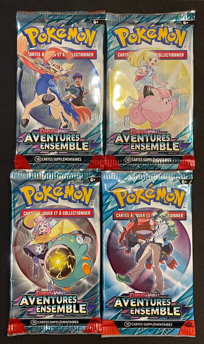 🎴 Artset Pokémon Aventures ensembles EV09 - booster en loose 🎴 - photo numéro 1