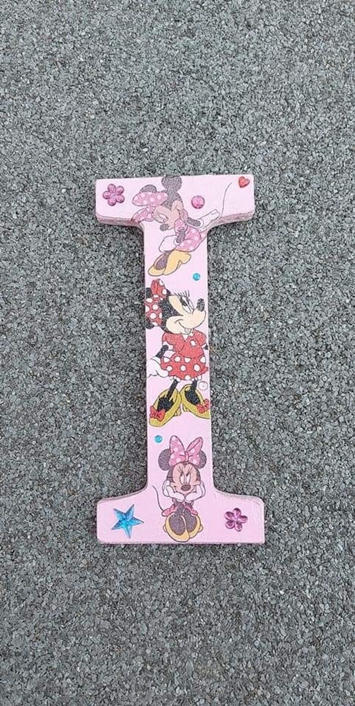 Lettres en bois fait main - photo numéro 5