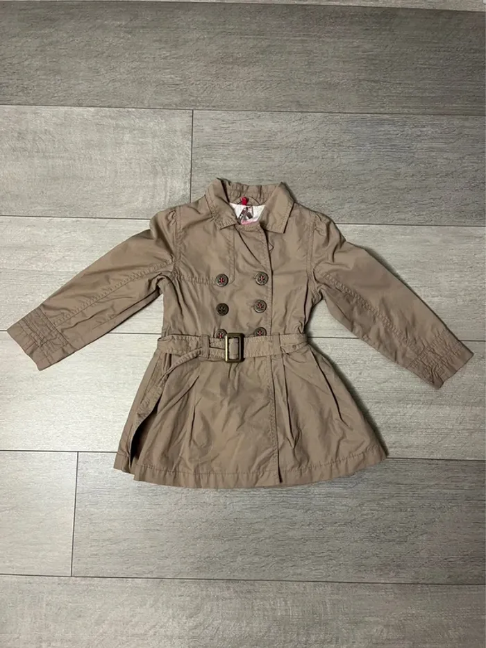 Trench caban manteau fille 4 ans neige Orchestra