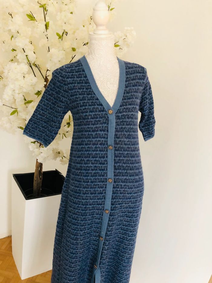 Robe chic longue zara neuve taille M - photo numéro 7