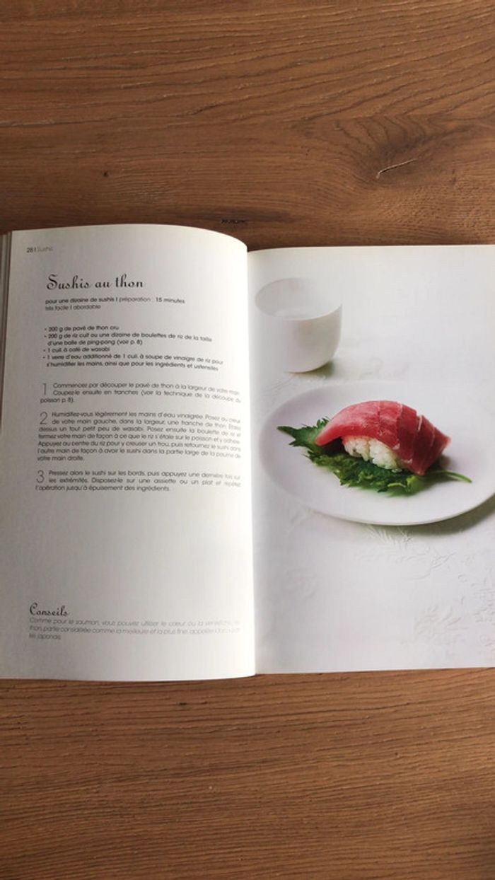Livre Hachette - sushi - photo numéro 4