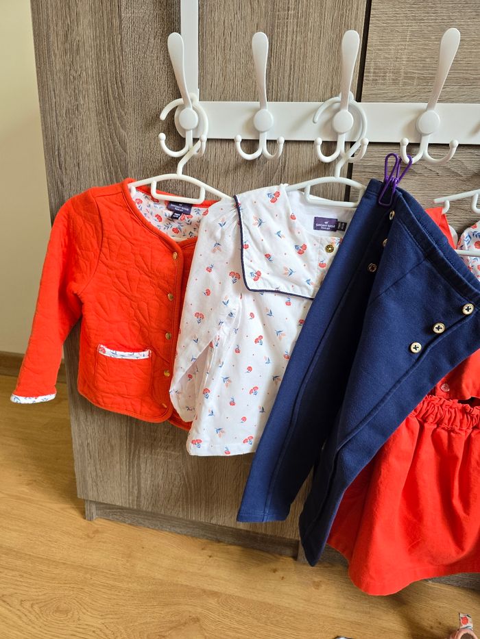 Vêtement Bébé Fille - Collection : L'Echappée Basque - Sergent Major - 24 mois 86 cm - photo numéro 2