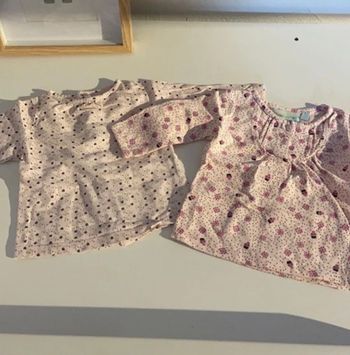 2 hauts manches longues