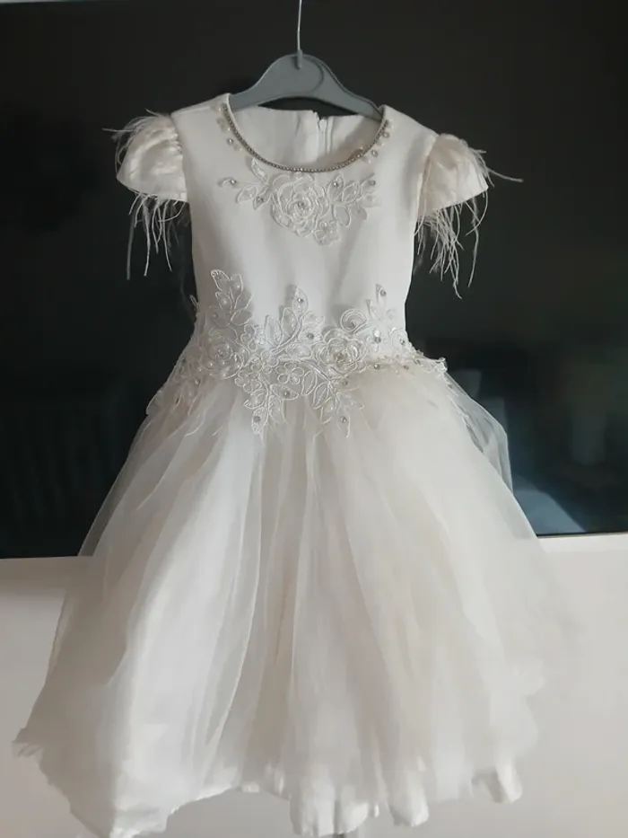 Robe de fête blanche