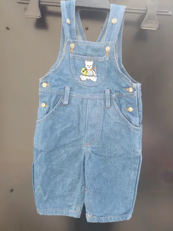 Salopette mixte en jeans