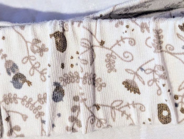 Serre Tête Bandeau Blanc Elastique Feuilles Escargots Nature Accessoire Petits Enfants Bébés - photo numéro 2