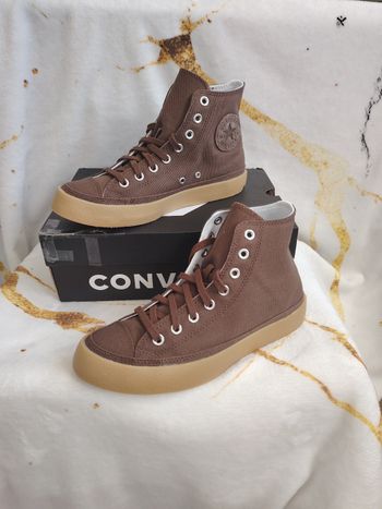 Converse Chuck Taylor All Star Hi - Grounded Brown / Gum - Neuf (41)