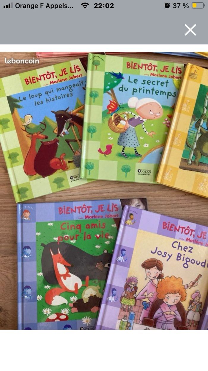 Lot 14 Livres bientôt je lis avec Marlène Joubert - photo numéro 4