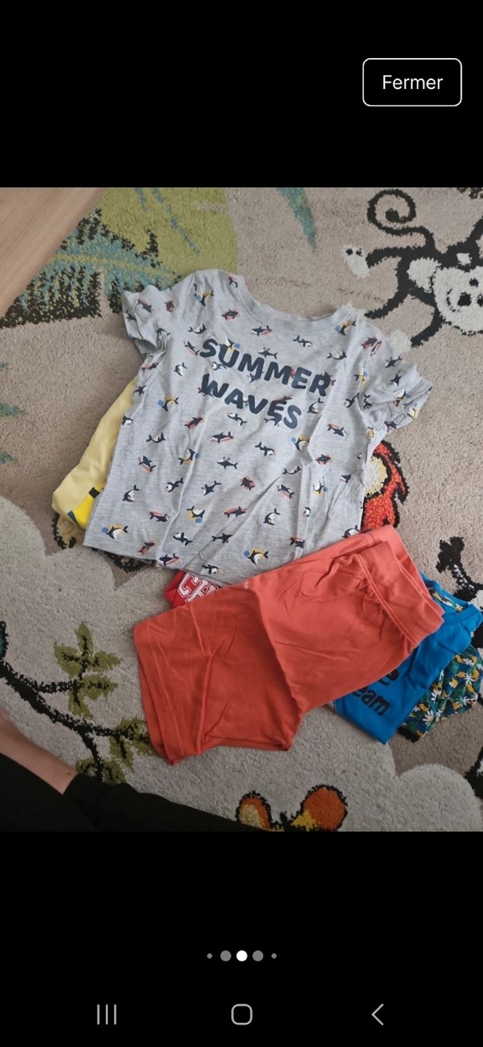 Lot pyjamas garçon - photo numéro 6