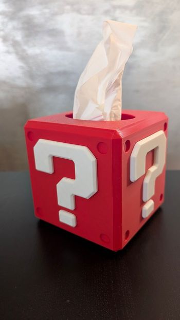 Boîte à mouchoirs block 3d