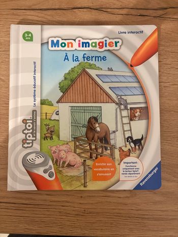 Tiptoi « mon imagier » à la ferme 