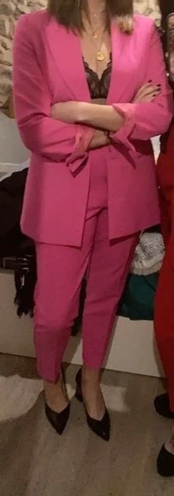 Tailleur rose ASOS - photo numéro 7