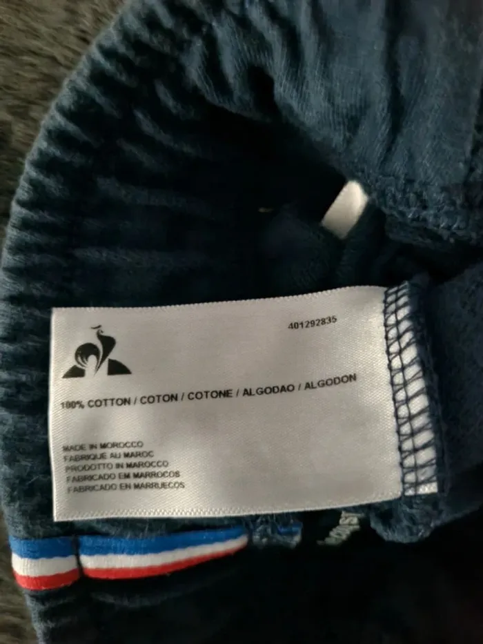 Short Le Coq Sportif Bleu, XS Hommes - photo numéro 5