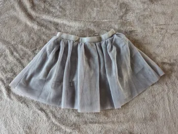 Jupe tulle grise 4 ans Verbaudet