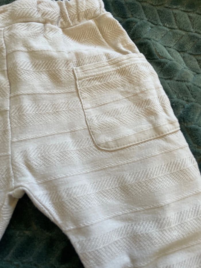 Pantalon léger beige crème 24 mois - photo numéro 2
