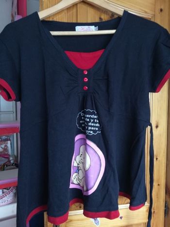 Tee-shirt de grossesse taille L