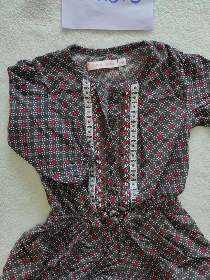 Robe en short manches longues 6 mois - photo numéro 2