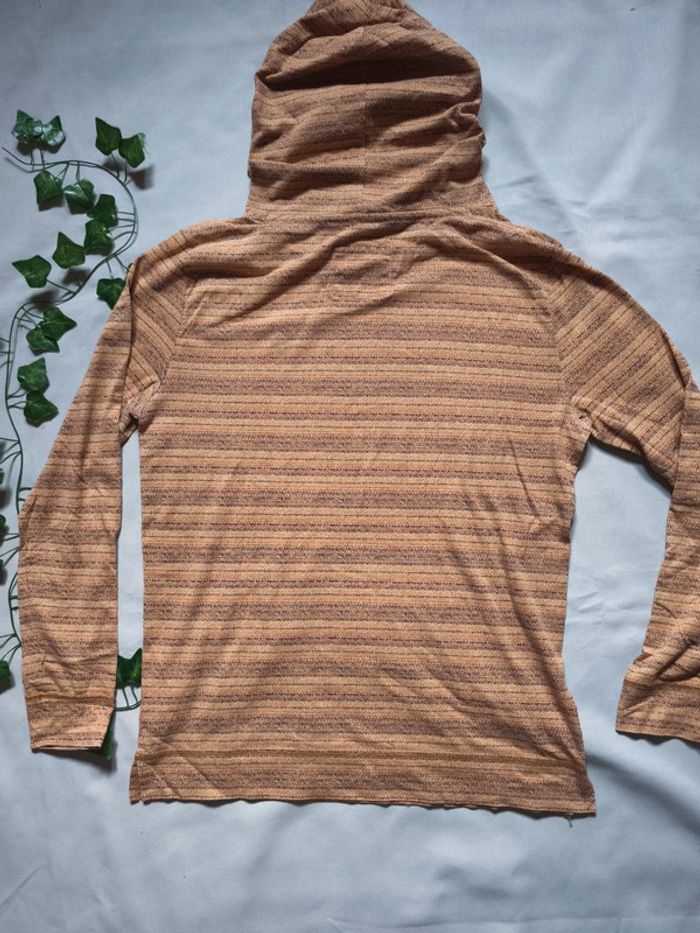 T-shirt manches longues effet sweat 🍃 Hollister - photo numéro 2