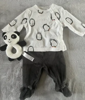 Ensemble 2 pièces polaire 1 mois