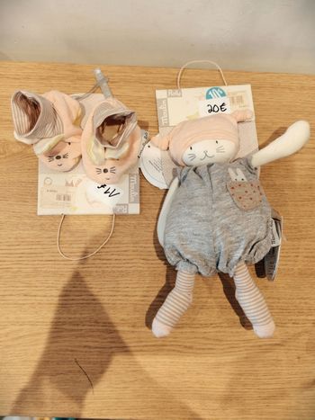 Doudou et chaussons 