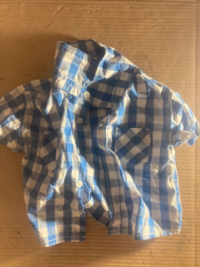 Chemise bleu