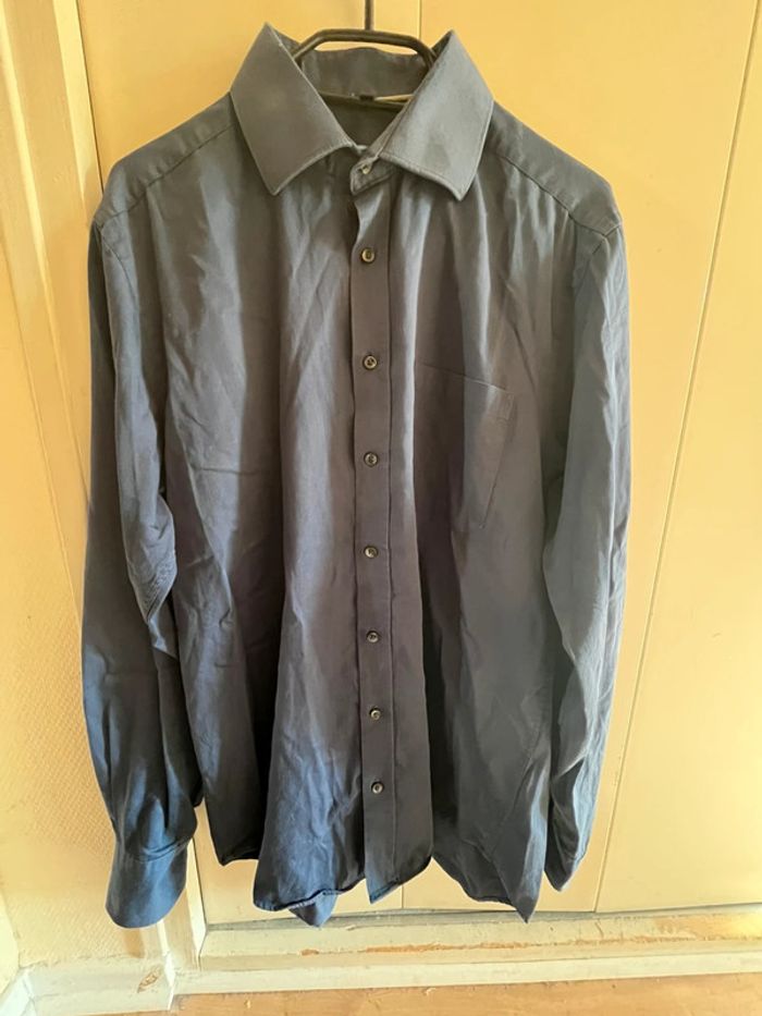 Chemise bleu marine M 39/40