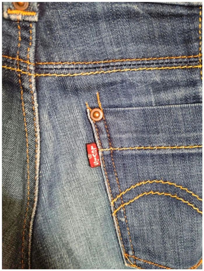 C14 jeans marine Levi's W27 - photo numéro 3