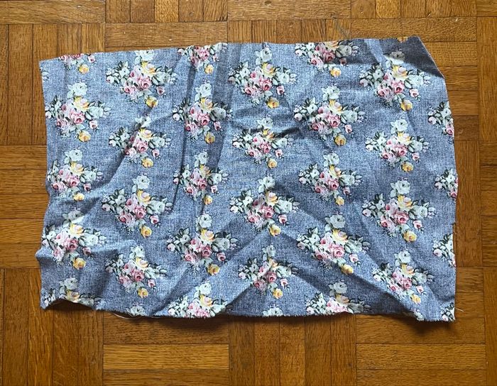 Chute imprimé à fleurs - photo numéro 3