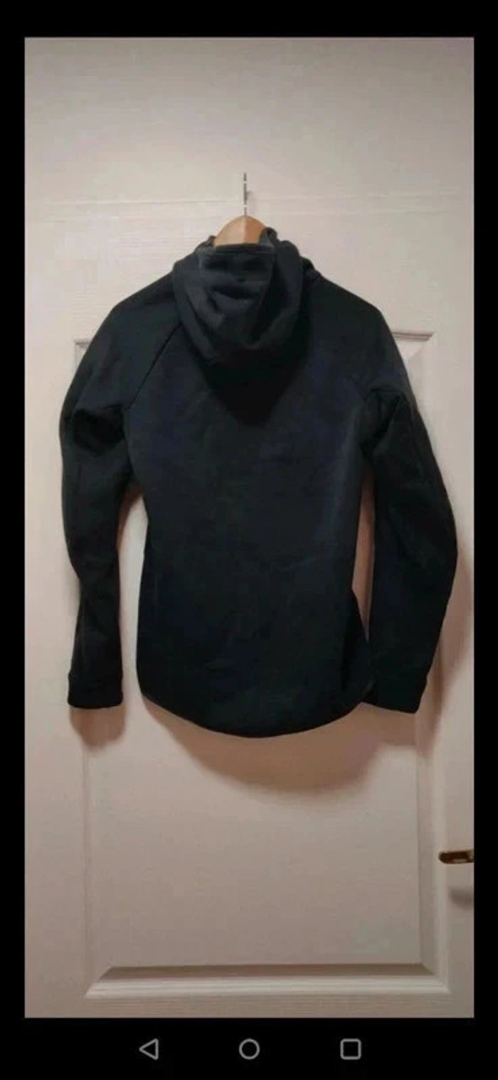 Sweat à capuche gilet zippé tech fleece noir Nike XS - photo numéro 2