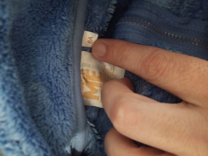 Veste bleu mignon _ 8 ans - photo numéro 3